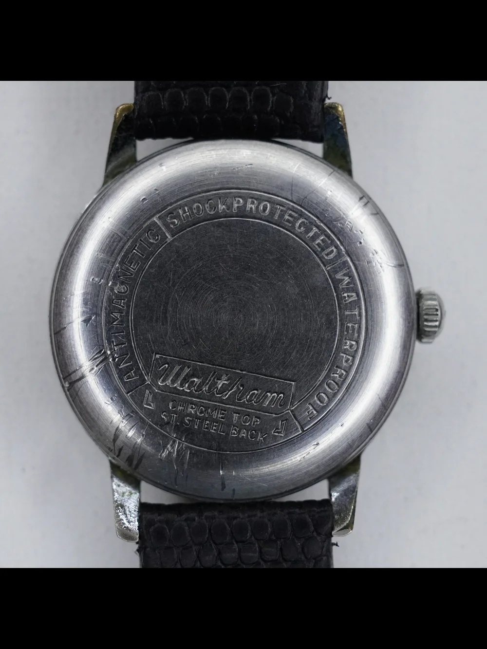 Vintage Waltham 17 Jewels Automatic Self-Winding Date Men's Watch Runs AS 1700